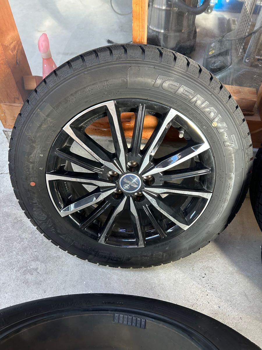 ④195/65R16 スタッドレス・アルミホイール1本セット ライズHV等 Amazon | 【適合車種:トヨタ ライズ(A200系HV)2021