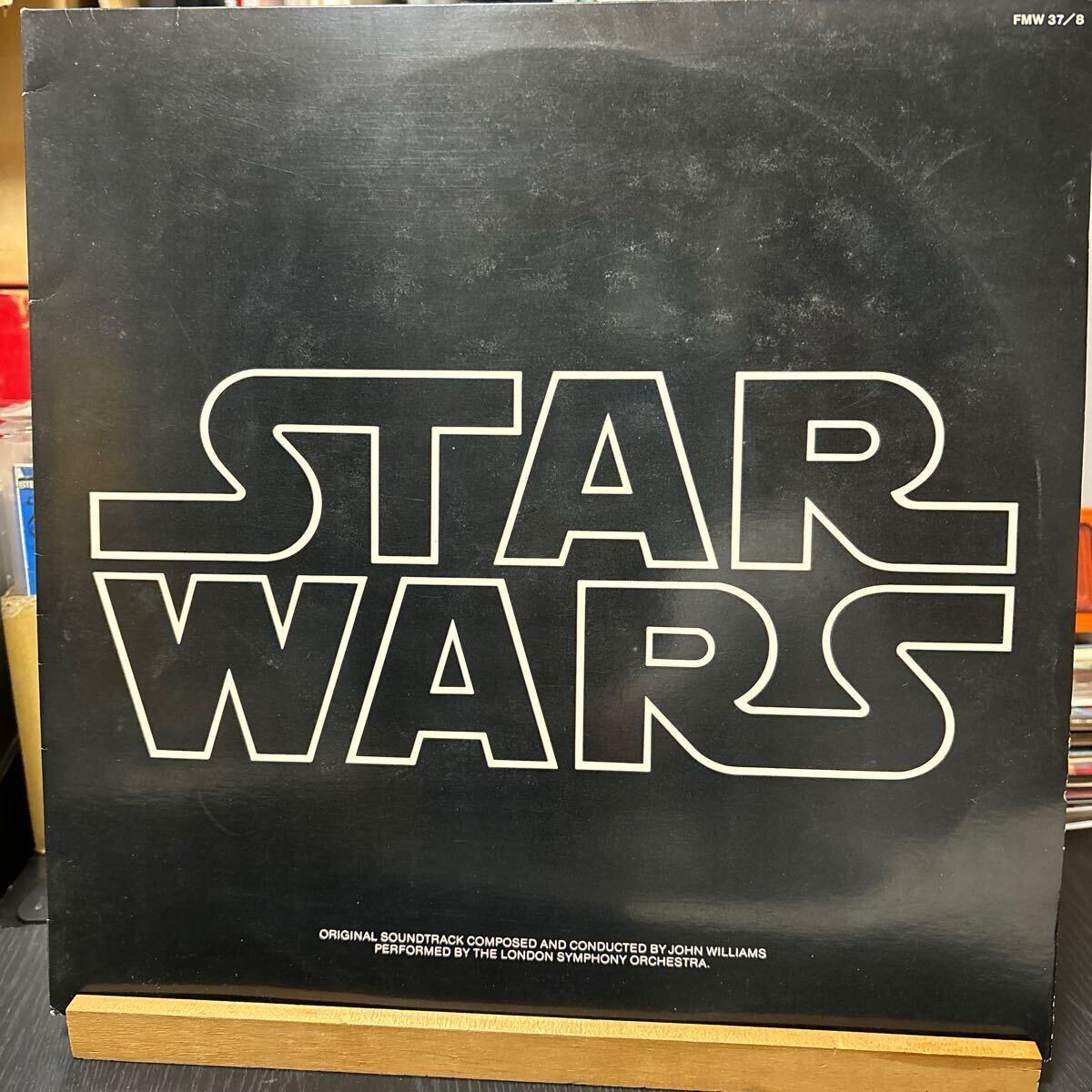 John Williams / The London Symphony Orchestra ロンドン交響楽団 Star Wars = スターウォーズ LP FMW-37/38 スターウォーズ OST