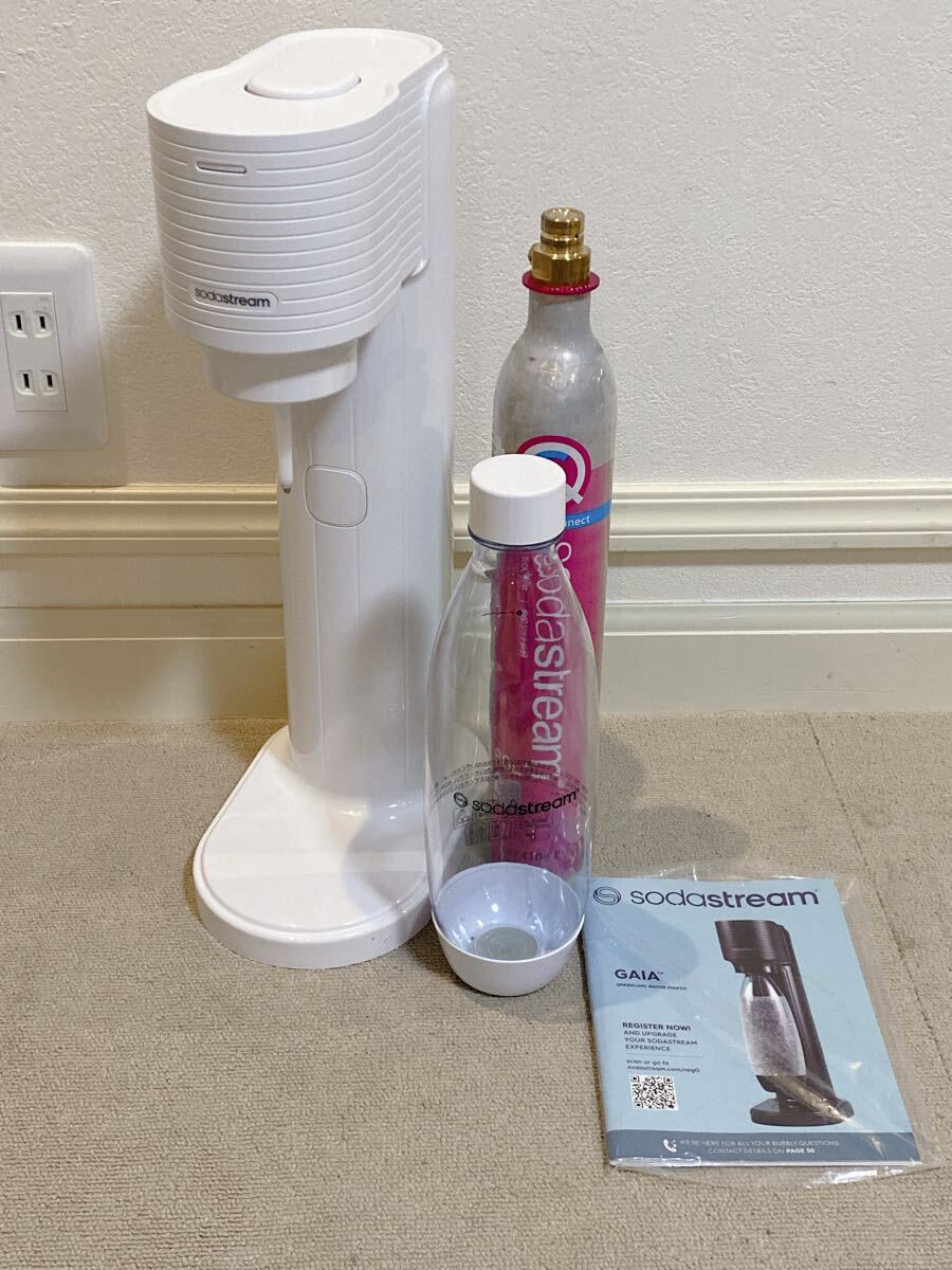 美品 sodastream GAIA ソーダストリーム ガイア 炭酸水メーカー