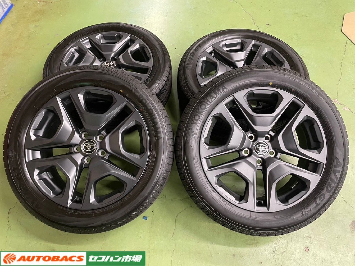 RAV4新車取り外し】RAV4 adventure 純正 1970+40 5H114 +YH AVID GT 