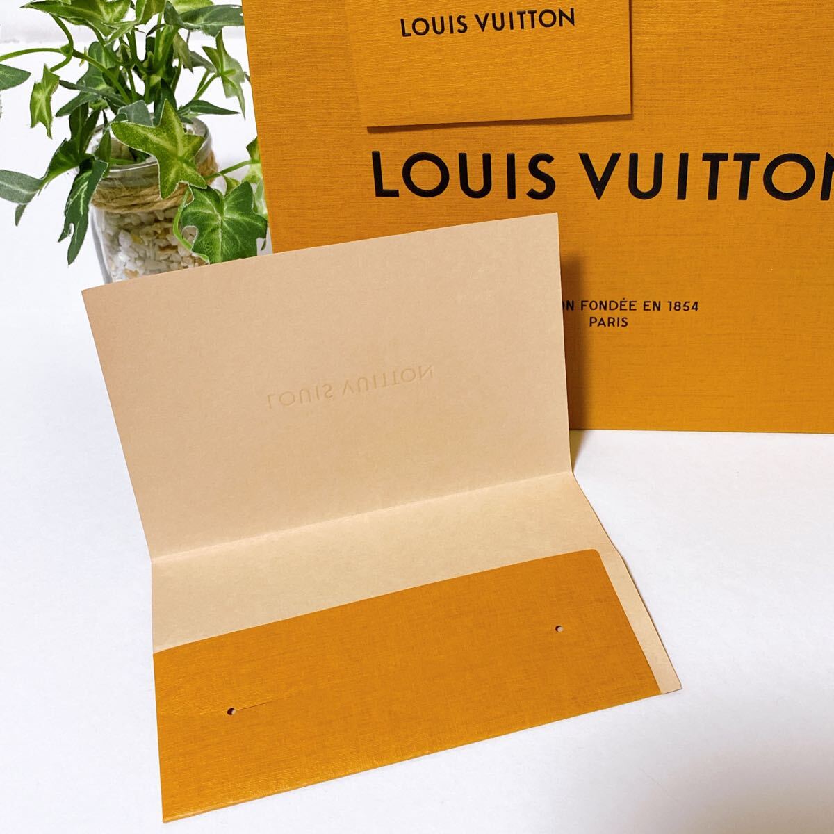 ルイヴィトン「LOUIS VUITTON」ショッパー 小物箱サイズ (4529 ルイヴィトン「LOUIS VUITTON」ショッパー 小物箱サイズ (4529