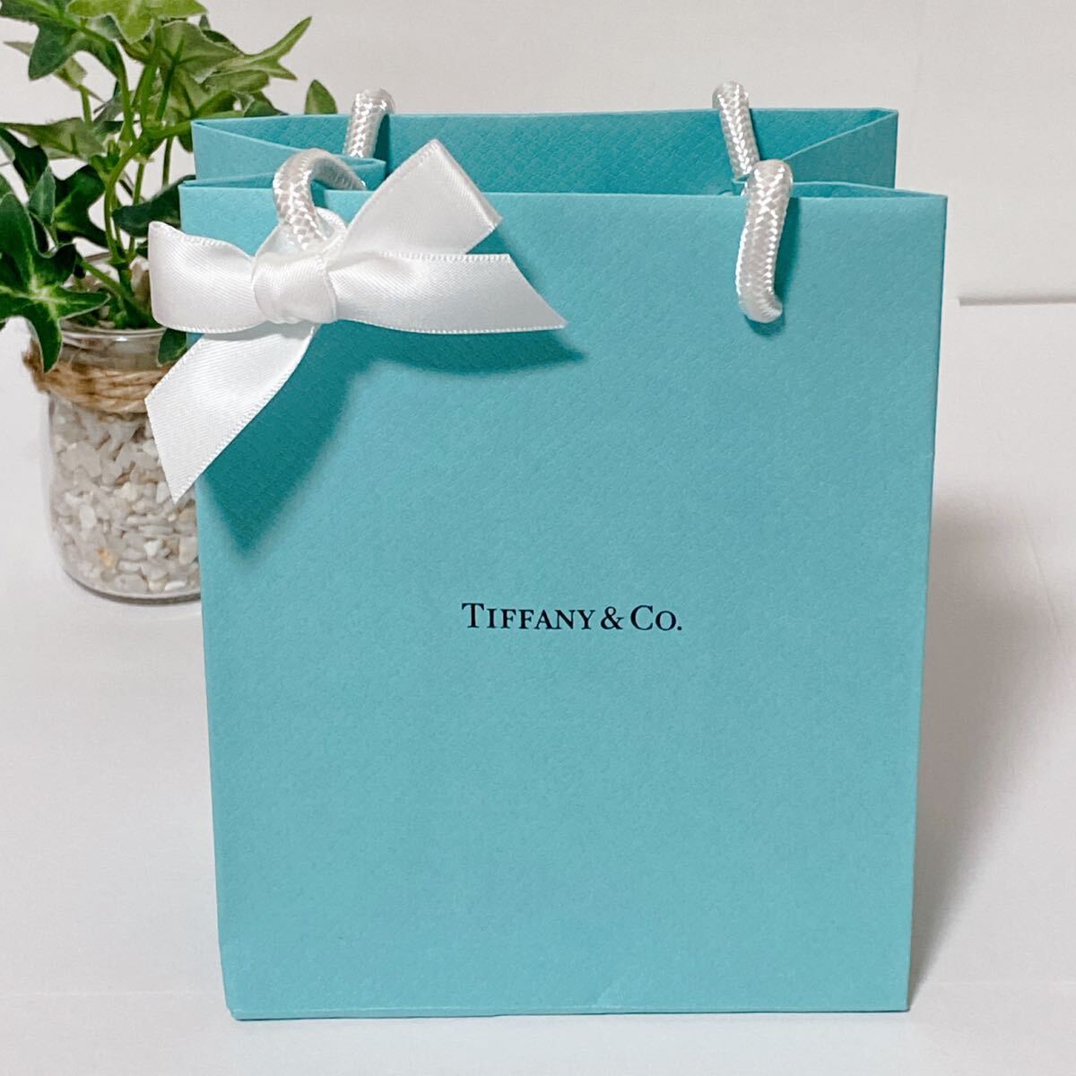 ティファニー「TIFFANY&Co 」ミニショッパー・アクセサリー箱 ティファニー「TIFFANY&Co 」ミニショッパー・アクセサリー箱