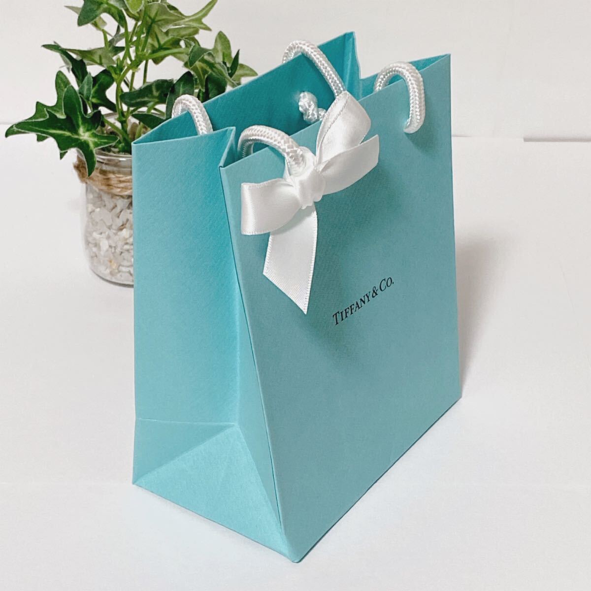 ティファニー「TIFFANY&Co 」ミニショッパー・アクセサリー箱 ティファニー「TIFFANY&Co 」ミニショッパー・アクセサリー箱