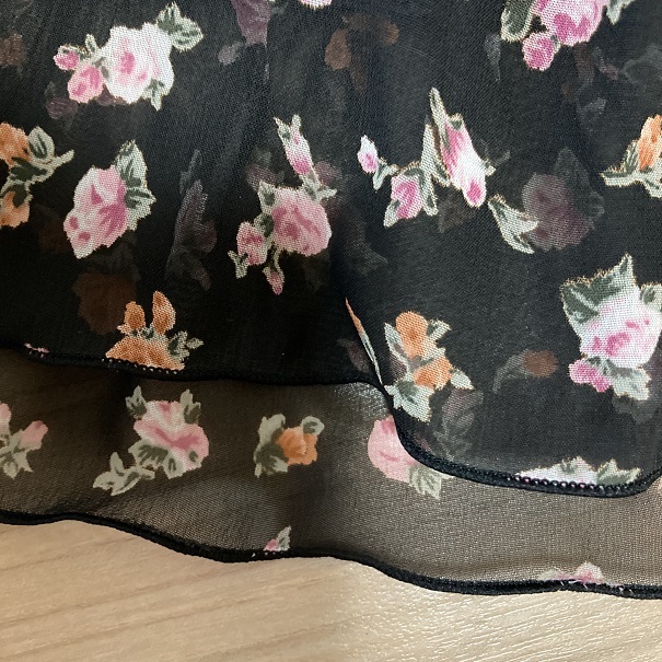 ☆美品☆L’EST ROSE☆レストローズ☆ラ?エスト☆花柄総柄スカート☆サイズ２☆
