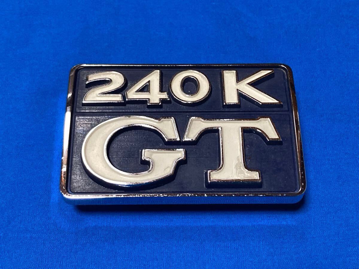 カリマニ 希少 絶版 当時物 ケンメリ GC110 純正 輸出用 リア エンブレム