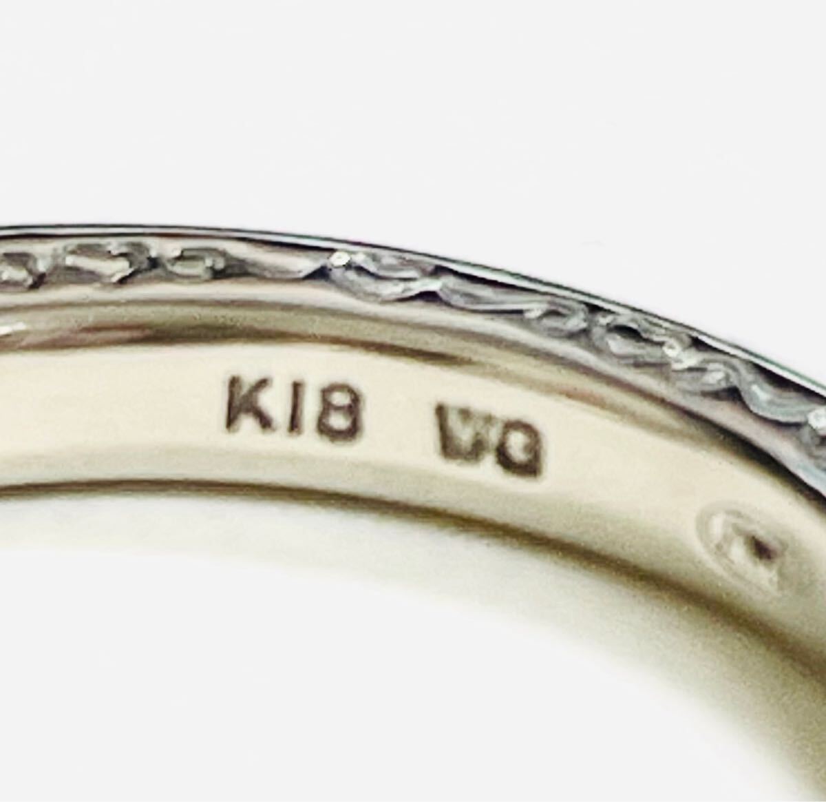 ☆K18WG 平打ち型ペアリング 15號(hào)＆7號(hào)☆