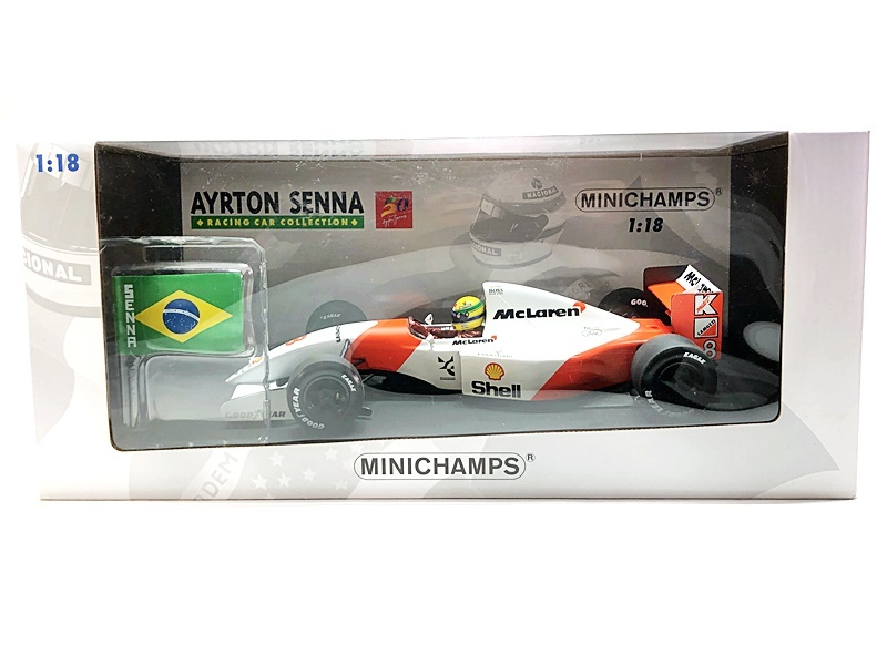 ミニチャンプス MP4/8 1/18 アイルトン・セナ Yahoo!オークション - PMA 1/18 アイルトンセナ マクラーレンMP4