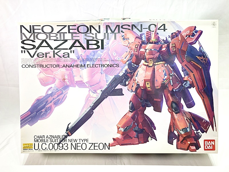 MG　ネオ・ジオン軍ニュータイプ専用モビルスーツ　MSN-04　サザビー　Ver.Ka　※箱凹み・箱汚れあり　プラモデル　同梱OK　1円スタート★F