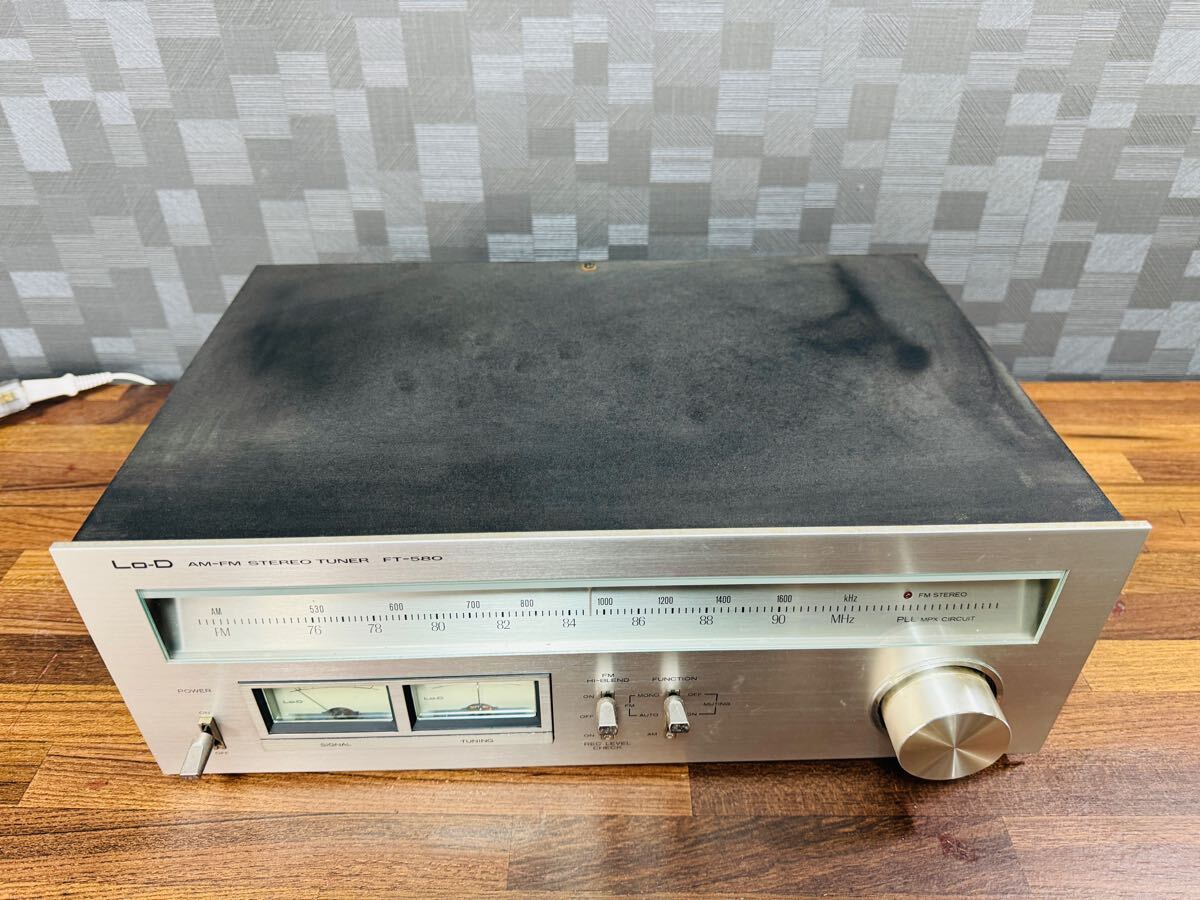 HITACHI 日立 Lo-D ローディ FT-580 ステレオ チューナー HITACHI 日立 Lo-D ローディ FT-580 ステレオ チューナー