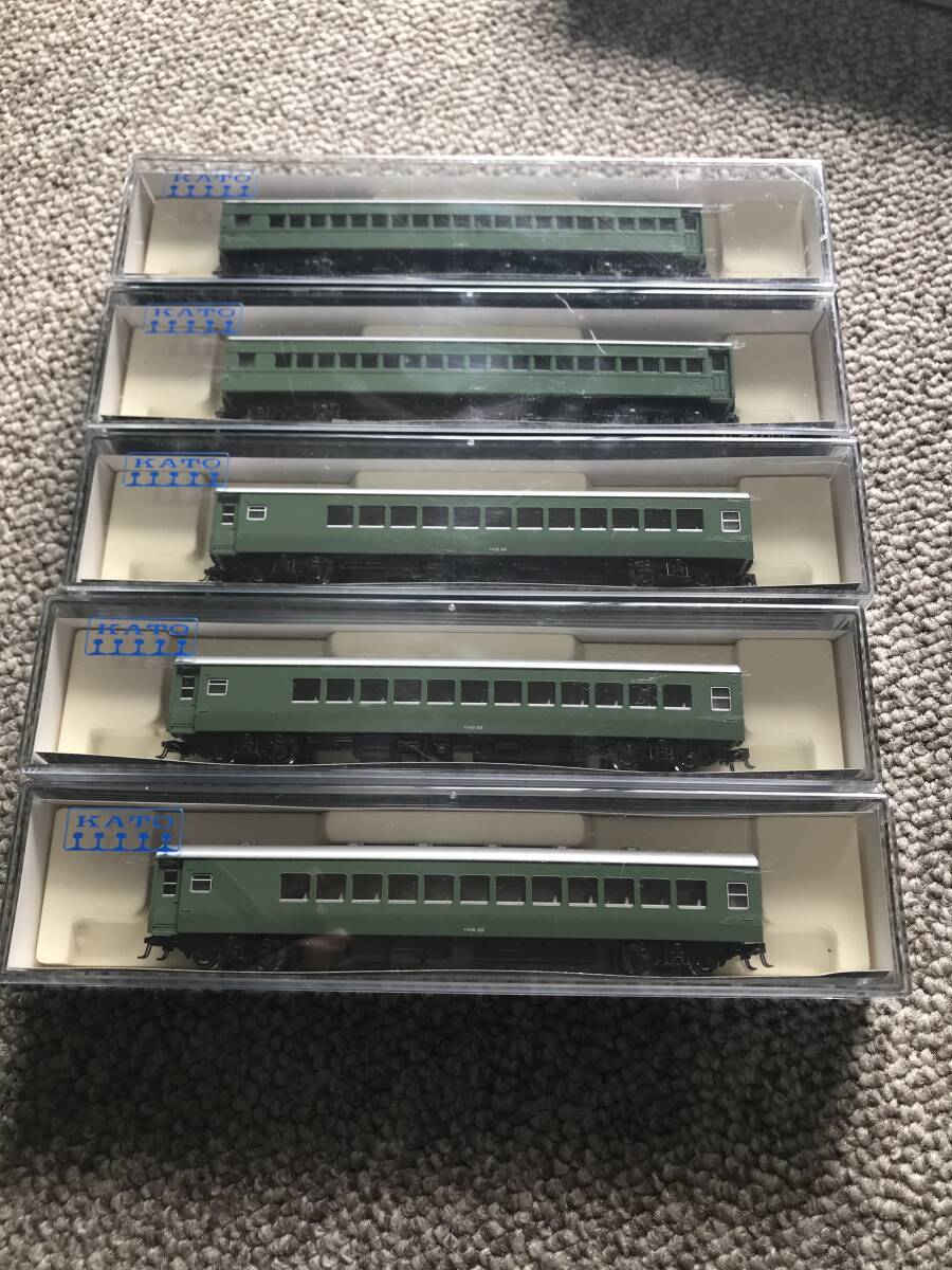 ◆◇KATO5071-2ナロ10 「つばめ はと 」青大将X3＋5122ー2スハ44 「つばめ はと 」青大将Ｘ2 増結5両セット未使用品◇◆