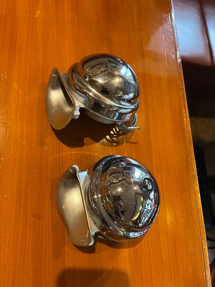 Clear Allpine horn 60年代　当時　ベスパ　ランブレッタ　ラビット Lambretta vespa labbit mods