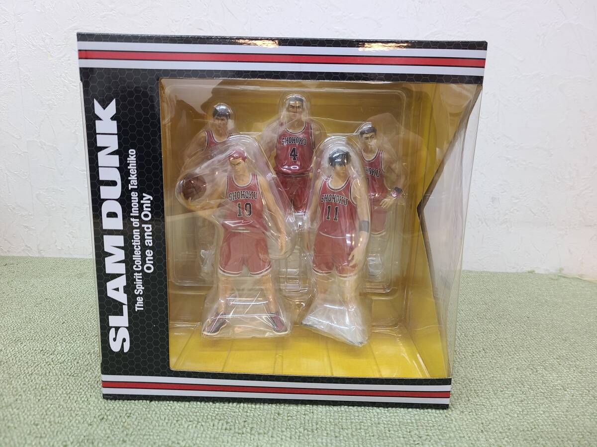 084-M03) 未開封品 One and Only『SLAM DUNK』SHOHOKU STARTING MEMBER SET スラムダンク 湘北高校 スタメン フィギュア エムアイシー