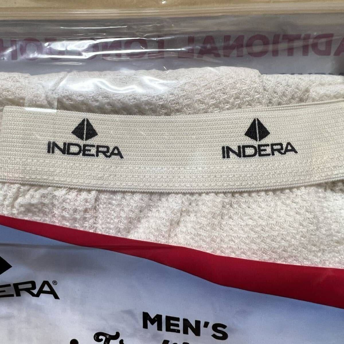 INDERA MILLS ナチュラル L白 ホワイト サーマルパンツ インデラミルズ LONG JOHNS 防寒肌着 レギンス タイツ スパッツ.インナーヒート無地_画像3