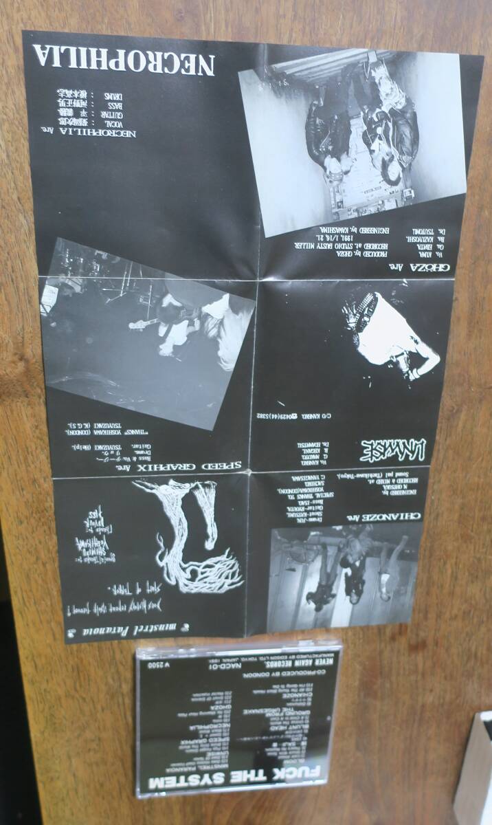 Fuck The System/Gloom鎖-Saji-自Blunt head/Chianoze/minstrel Paranoia/Unwise/Speed Graphix/Necrophilia/Ghoza[検]D.O.N.D.O.N.FORWARD_画像3