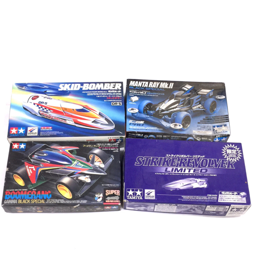 タミヤ 1/32 スキッドボマー 他 ストライクリボルバーリミテッド 等 プラモデル 4点 セット TAMIYA QR121-189