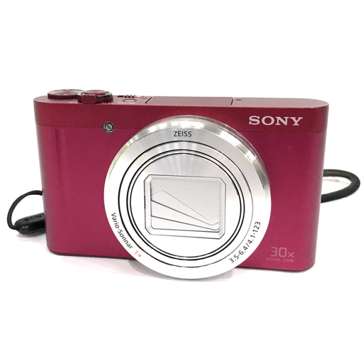 ☆ 1円～ SONY ソニー デジタルカメラ CyberShot DSC-WX350 ブラック