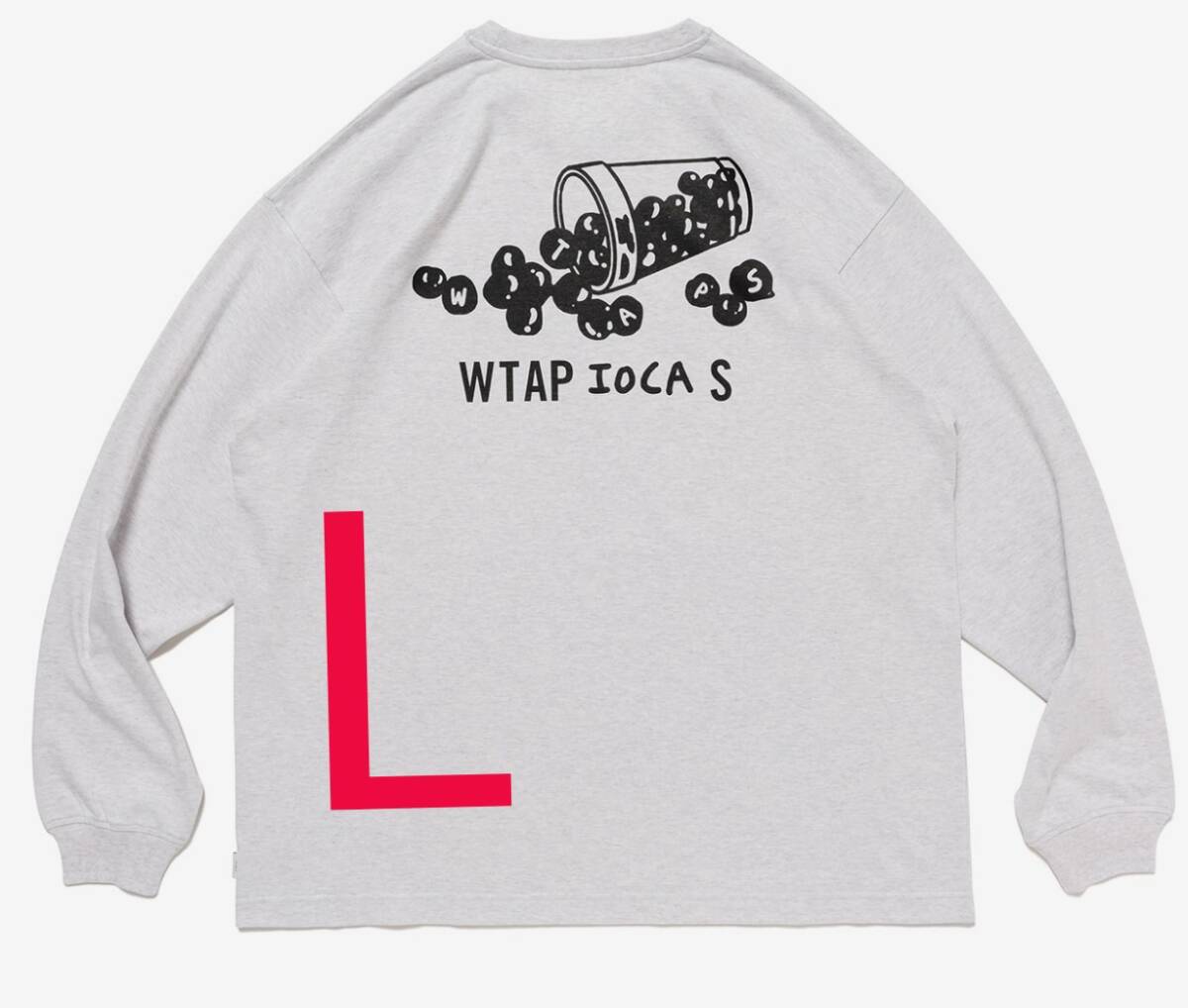 極少 即発送 24AW WTAPS IOCA / LS / COTTON HWANG YUSUN ASH 極少 即発送 24AW WTAPS IOCA / LS / COTTON HWANG YUSUN ASH