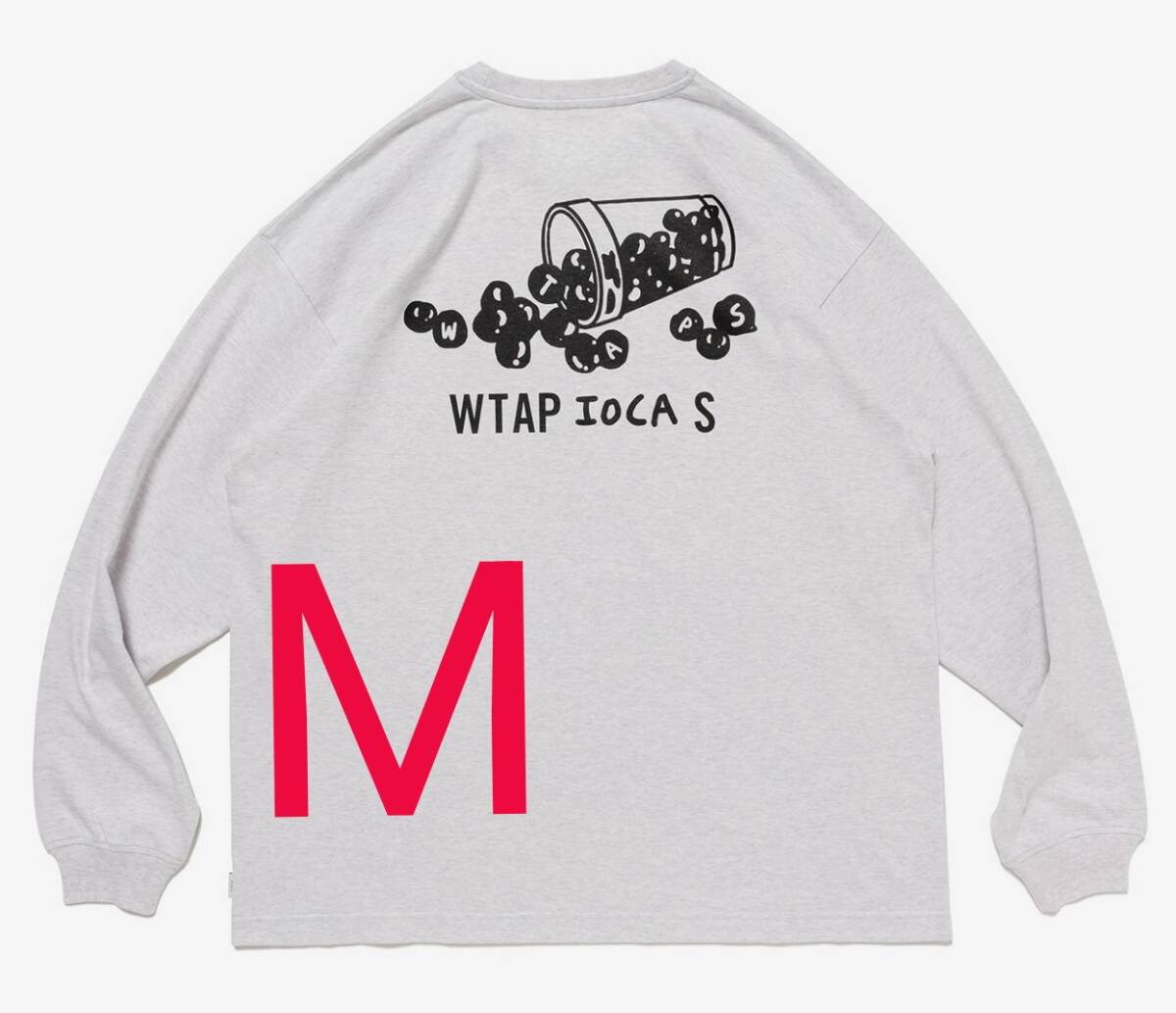 極少 即発送 24AW WTAPS IOCA / LS / COTTON HWANG YUSUN ASH 極少 即発送 24AW WTAPS IOCA / LS / COTTON HWANG YUSUN ASH