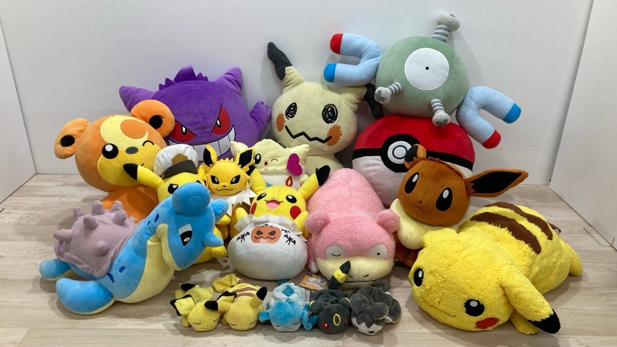 ② 現状品 ポケモングッズ色々（ぬいぐるみ・フィギュア 等） まとめて大量セット[D0639]