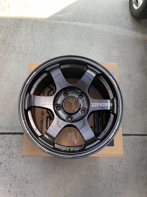 [ срок поставки необходимо проверка ]RAYS Volk Racing TE37 SAGA S-plus SIZE:8J-15 +35(F3) PCD:114.3-5H Color:MM колесо 2 шт. комплект 