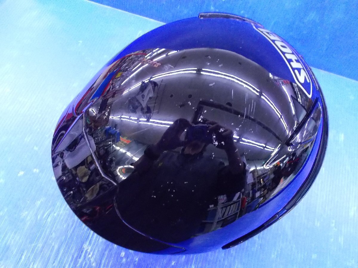 T【608】SHOEI Z-7 フルフェイスヘルメット Mサイズ ブラック 2019年制