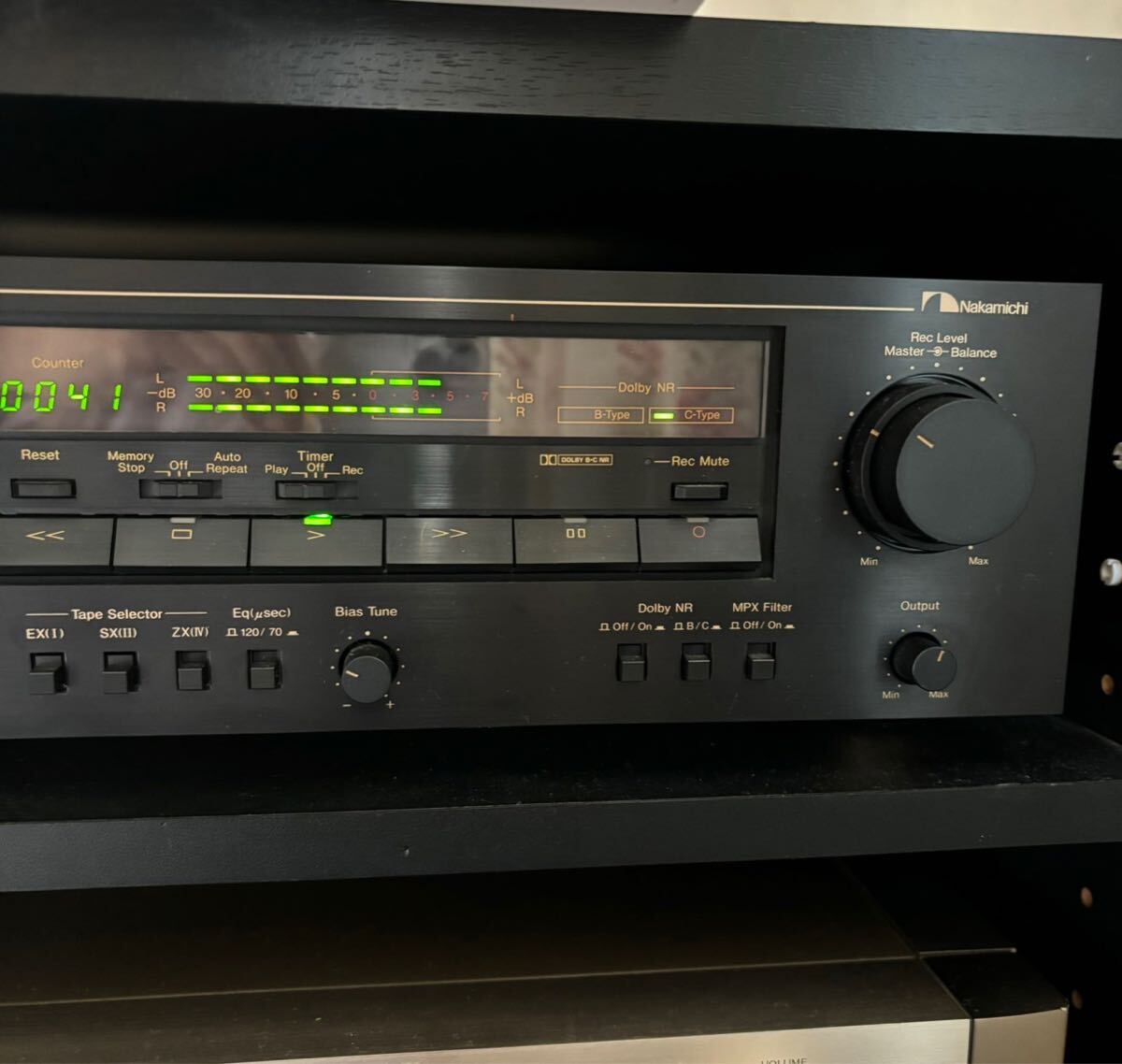 Nakamichi 2ヘッドシングルカセットデッキ CR-20 ナカミチ Nakamichi 2ヘッドシングルカセットデッキ CR-20 ナカミチ