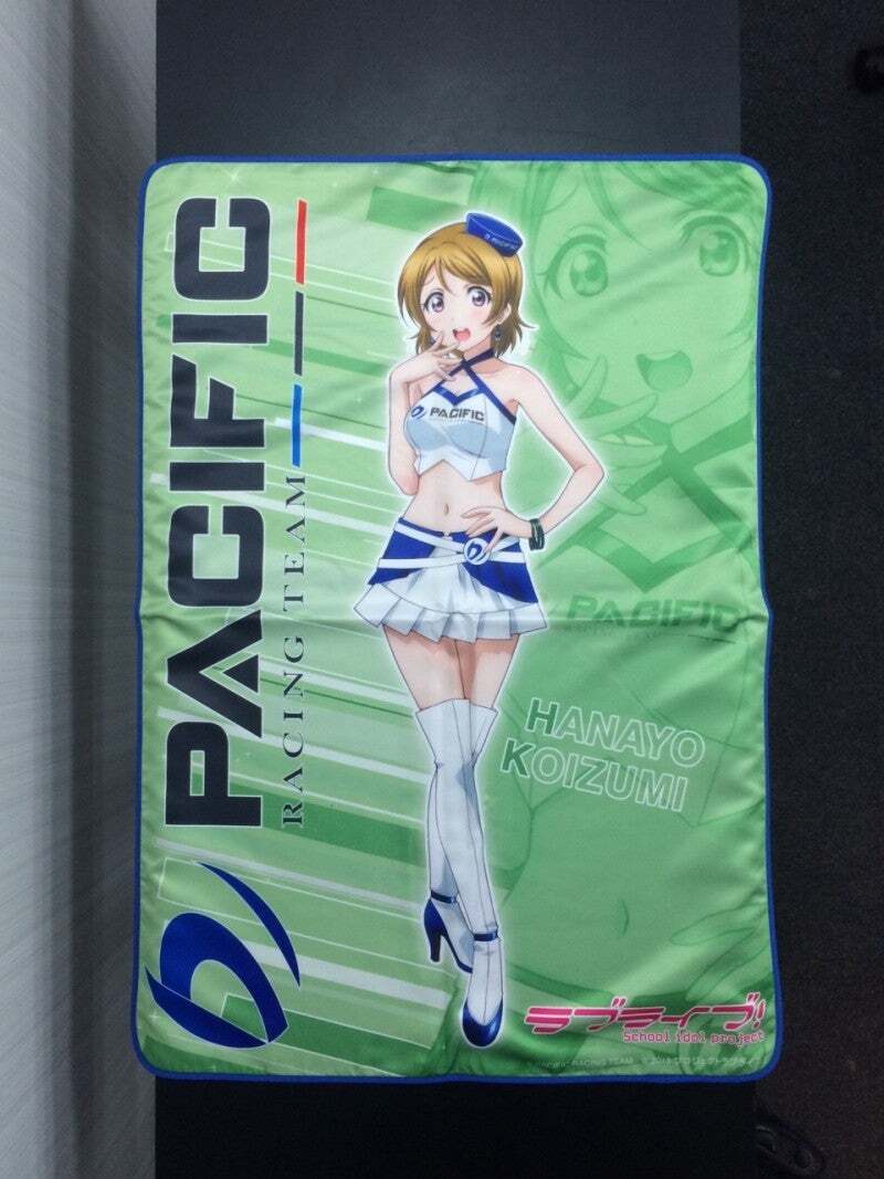 未開封/非売品◇ PACIFIC RACING × ラブライブ！ 小泉花陽 ブランケット 第4期個人スポンサーコース μ’ｓ パシフィック Love Live!