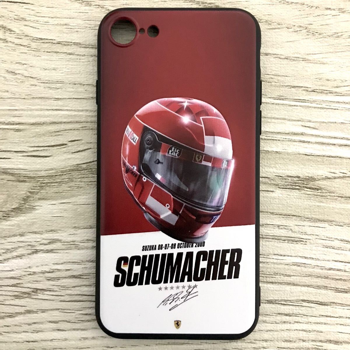 ミハエル・シューマッハ ヘルメット 2000 鈴鹿 iPhone 8 / 7 ミハエル・シューマッハ ヘルメット 2000 鈴鹿 iPhone 8 / 7