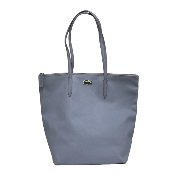 ラコステ Lacoste ショルダーバッグ - レザー ライトブルー バッグ