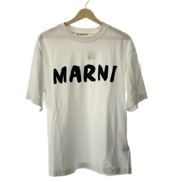 マルニ半袖Tシャツ38 楽天市場】MARNI マルニ Oversized Logo T-Shirt Tシャツ 半袖