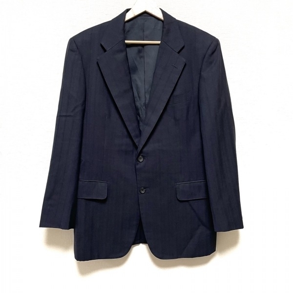 バーバリーズ Burberry's サイズAB6 - ダークネイビー メンズ 肩パッド/長袖/秋/春 美品 ジャケット