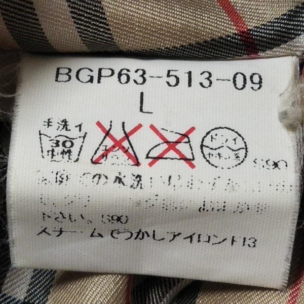 【美品】BURBERRY GOLF キルティングダウン LLサイズ BURBERRY】PARKGATE キルティングフード付きコート (Burberry