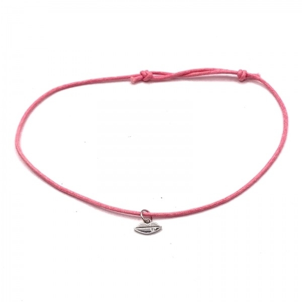 ジルスチュアート JILL STUART バングル - K10WG×ピンク 美品 アクセサリー（腕）