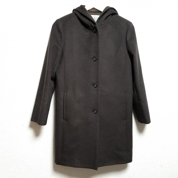 ジェイプレス J.PRESS サイズP5 - ダークブラウン レディース 長袖/冬 美品 コート