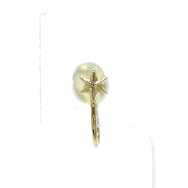 スタージュエリー STAR JEWELRY イヤリング 2JE7083 - K10 スター/イヤーカフ（片側） 美品 アクセサリー（耳）