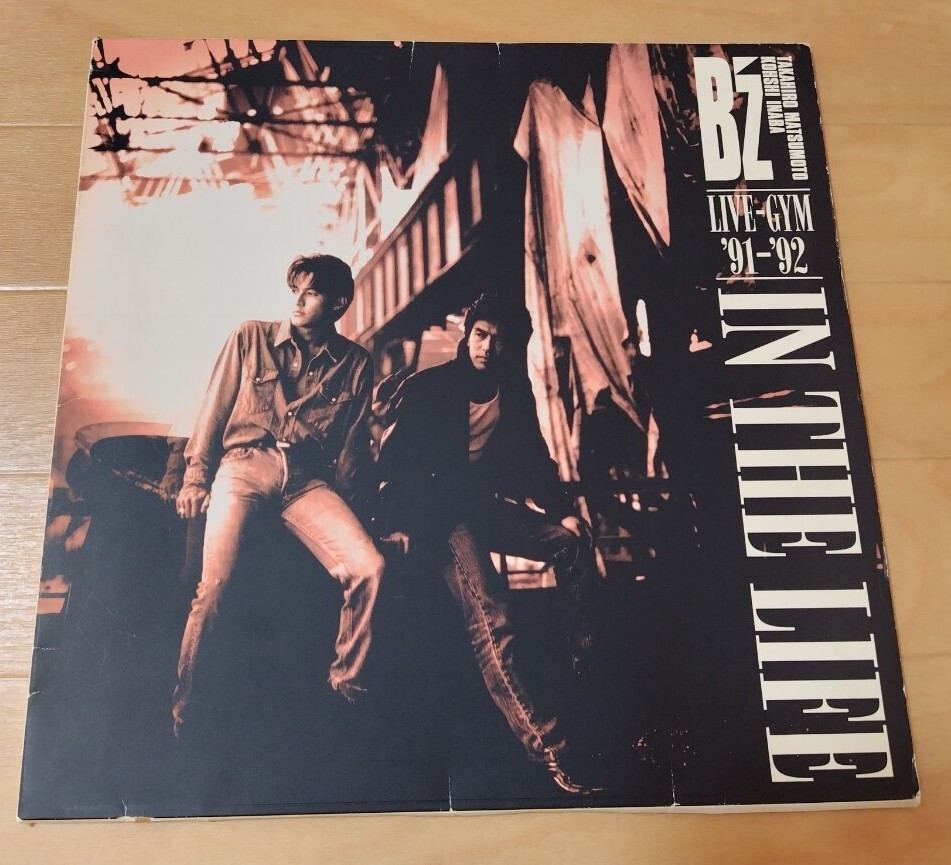 B'z パンフレット IN THE LIFE TAK 松本孝弘 稲葉浩志