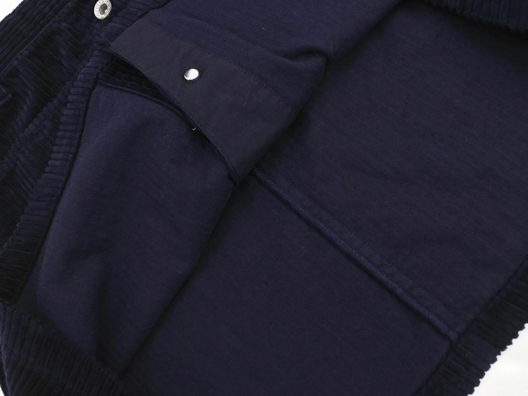 RCWB ロデオクラウンズワイドボール コーデュロイ 巻き ラップ スカート sizeS/紺 ◇■ ☆ eka1 レディース