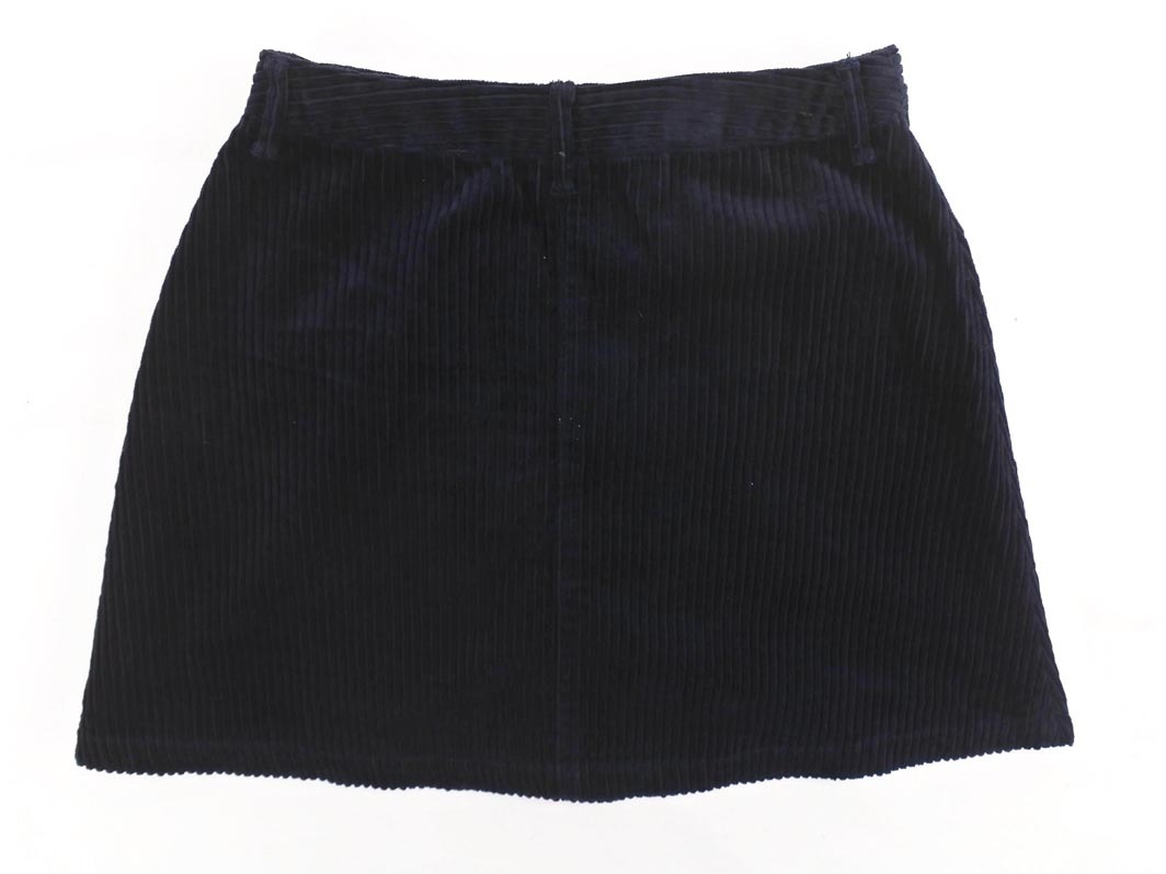 RCWB ロデオクラウンズワイドボール コーデュロイ 巻き ラップ スカート sizeS/紺 ◇■ ☆ eka1 レディース
