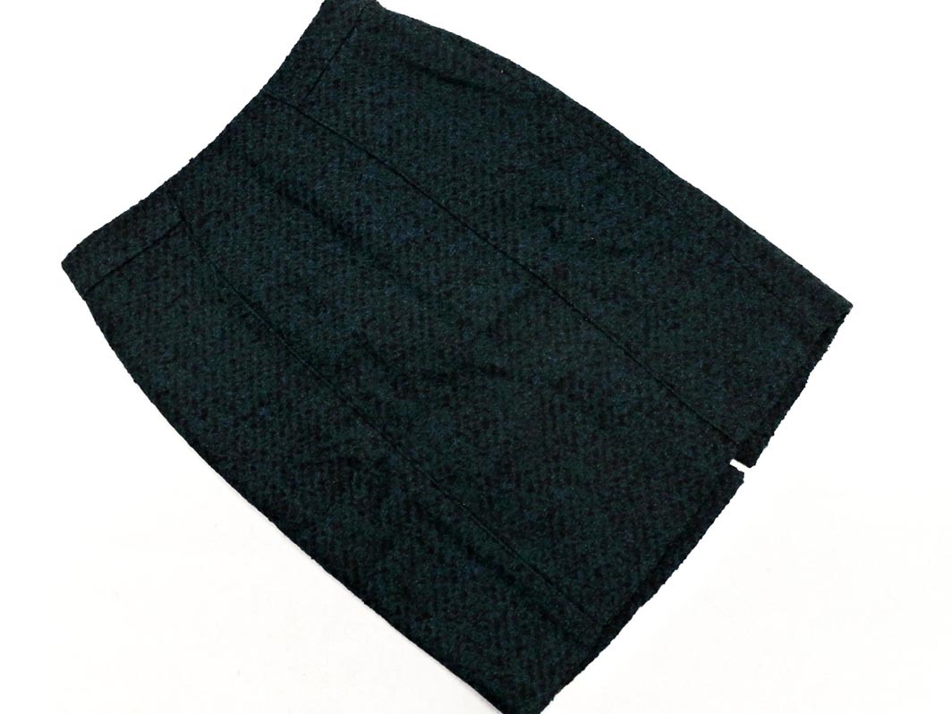 BANANA REPUBLIC バナナリパブリック ウール混 タイト スカート size0/緑 ◇■ ☆ eka1 レディース