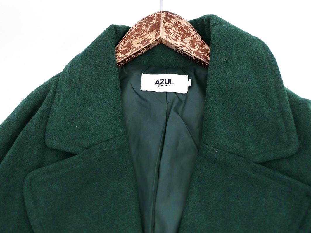 AZUL BY MOUSSY アズールバイマウジー ジャケット sizeS/緑 ◆■ ☆ eka5 レディース