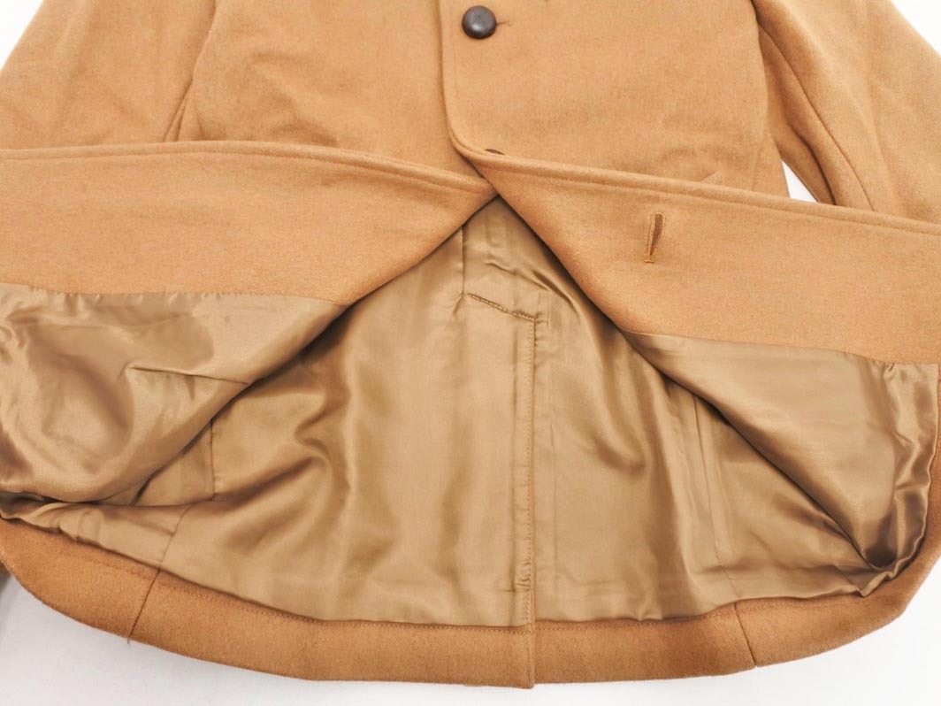 JOURNAL STANDARD relume ジャーナルスタンダードレリューム ウール混 ステンカラー コート sizeS/キャメル ◇■ ☆ eka6 メンズ