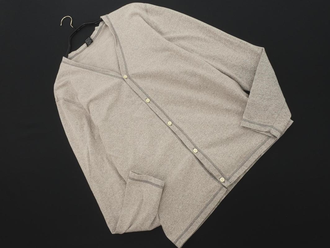 Good on グッドオン Vネック カーディガン sizeM/グレー ◇■ ☆ eka7 メンズ