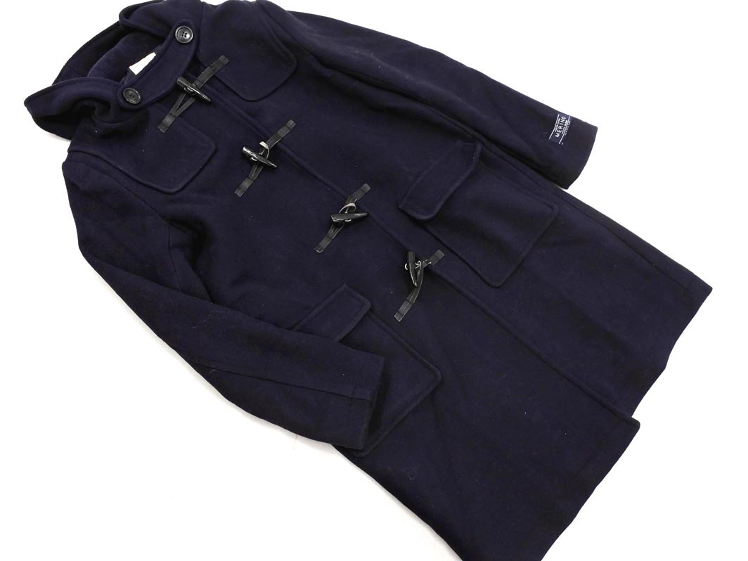 LOWRYS FARM ローリーズファーム ウール混 ダッフル コート sizeM/紺 ◆■ ☆ eka8 レディース
