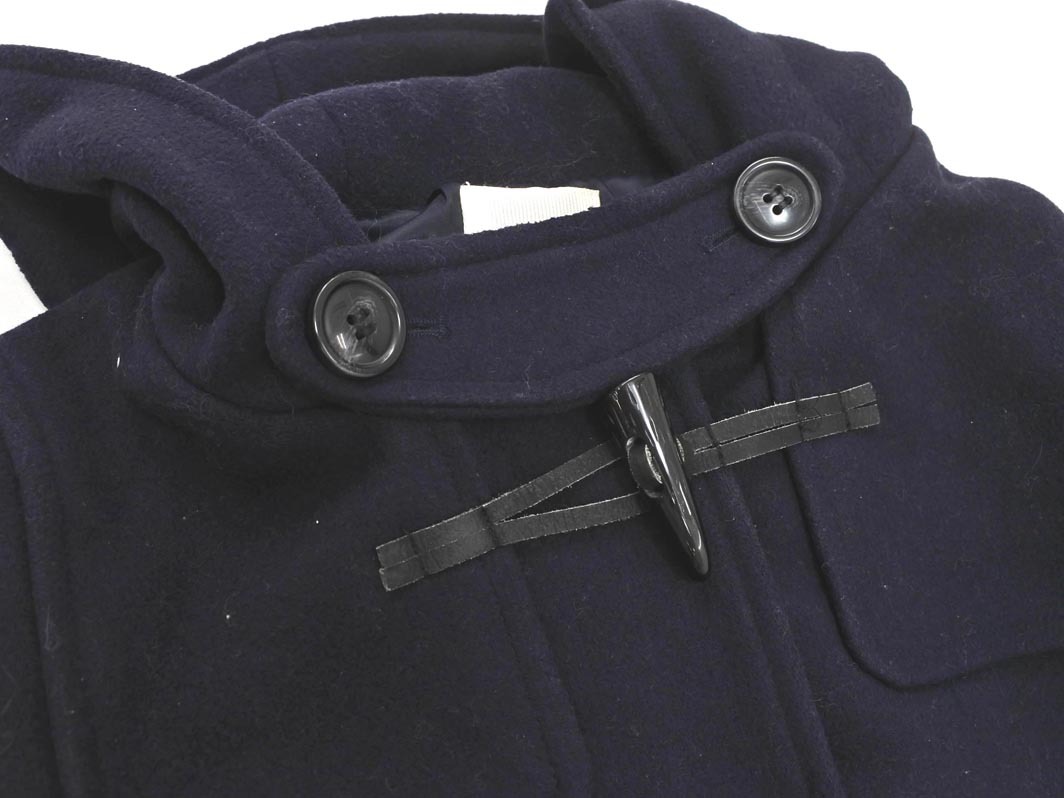 LOWRYS FARM ローリーズファーム ウール混 ダッフル コート sizeM/紺 ◆■ ☆ eka8 レディース