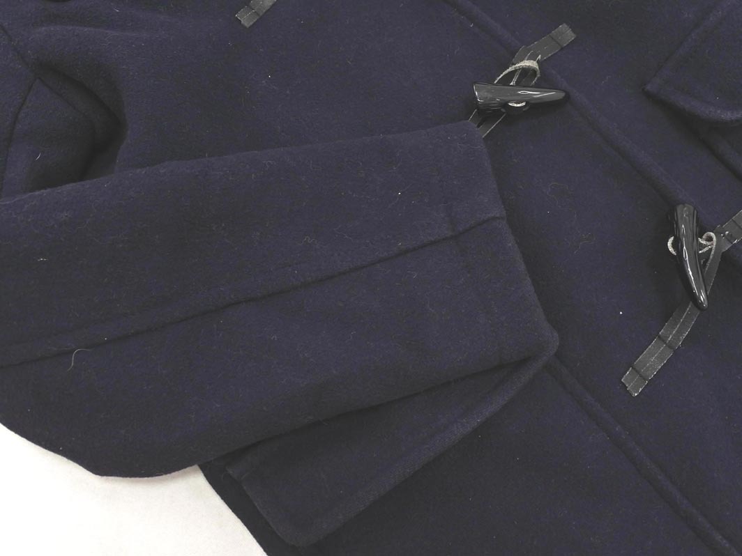 LOWRYS FARM ローリーズファーム ウール混 ダッフル コート sizeM/紺 ◆■ ☆ eka8 レディース