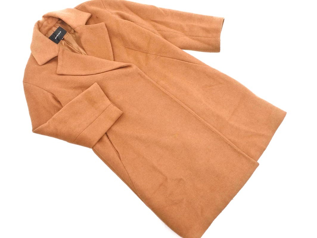 ROSE BUD ローズバッド ウール混 チェスター コート sizeS/茶 ◆■ ☆ ekb1 レディース
