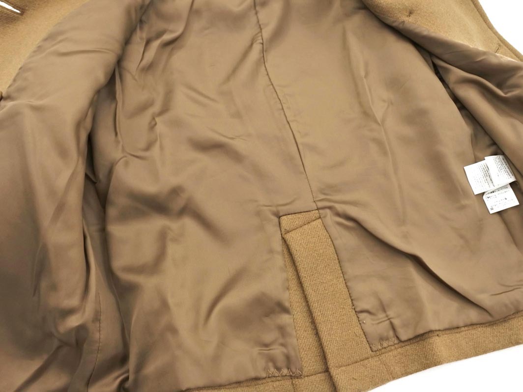 URBAN RESEARCH DOORS Urban Research дверь z шерсть .2WAY с капюшоном . жакет size38/ бежевый *# * ekb1 женский 