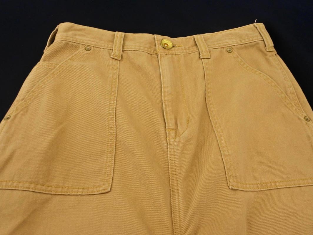 RODEO CROWNS ロデオクラウンズ デニム スカート型 パンツ sizeS/ベージュ ■■ ☆ ekb1 レディース