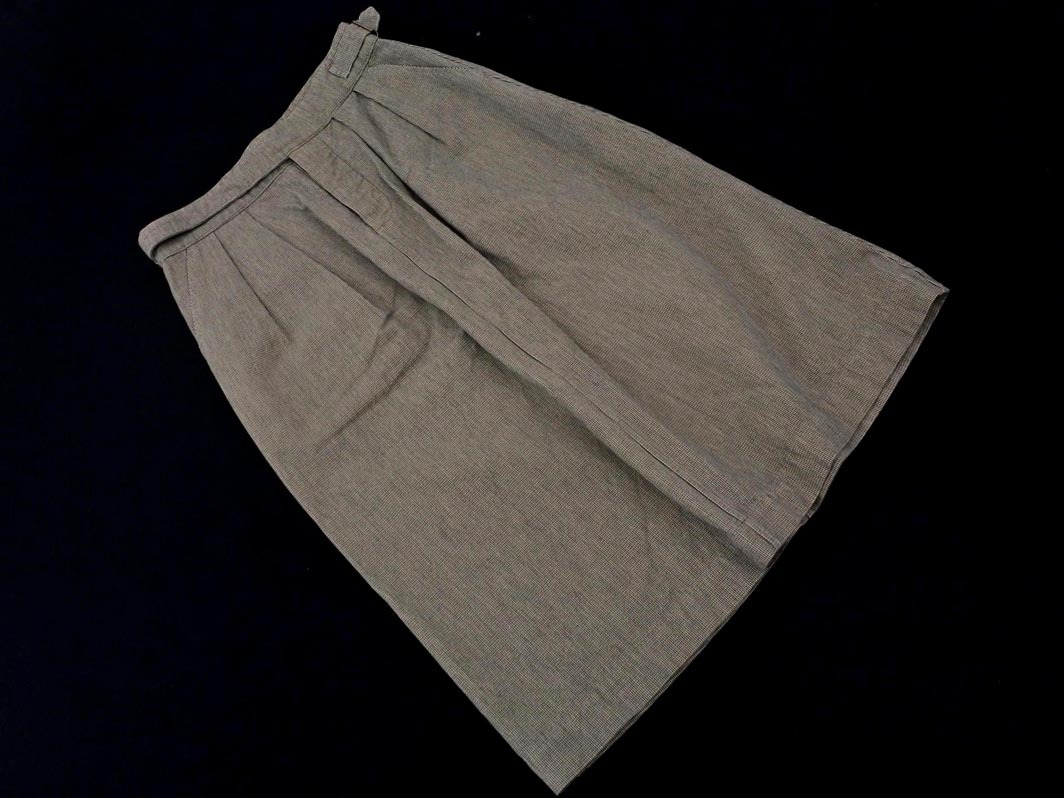 MARGARET HOWELL マーガレットハウエル MHL. ウール混 ボタンフライ ロング スカート size2/グレー ◇■ ☆ ekb2 レディース