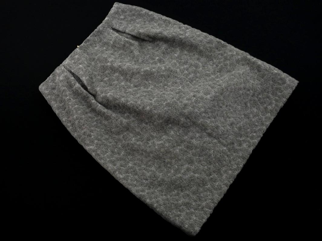 EPOCA エポカ ウール混 タック スカート size36/グレー ◇■ ☆ ekb3 レディース